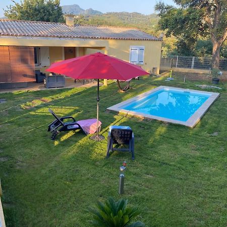 Agreable Rez De Jardin Avec Piscine Et Jacuzzi Apartment Cervione Ngoại thất bức ảnh